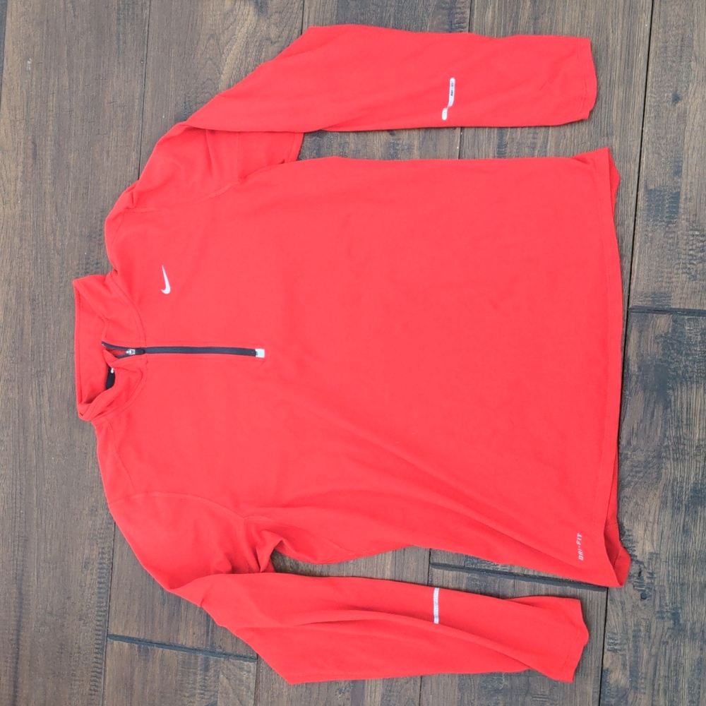 Red Nike Running Jacket